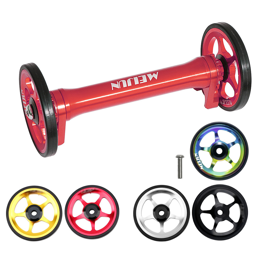 Bike Cargo Rack - Easy Wheel Extension Rod Telescopic Bar