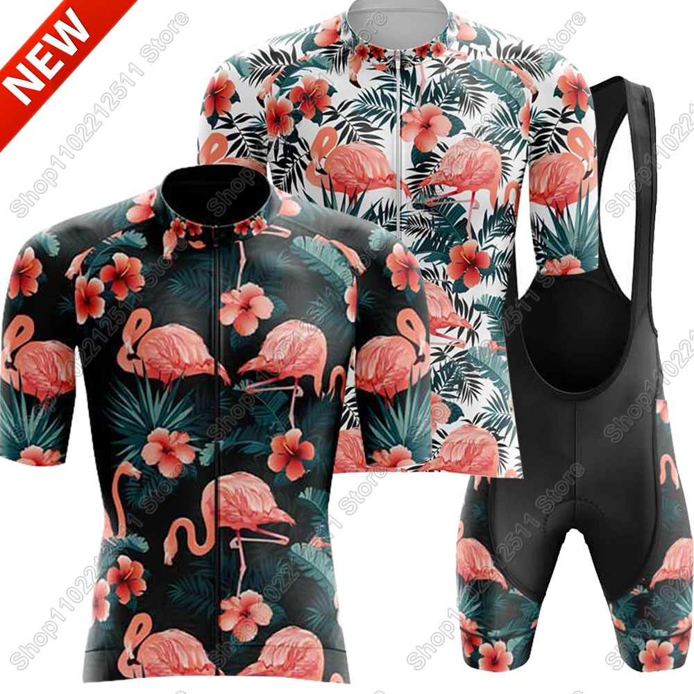 Cycling Gear Brands - 2025 Flamingo Cycling Jersey Set Bicycle