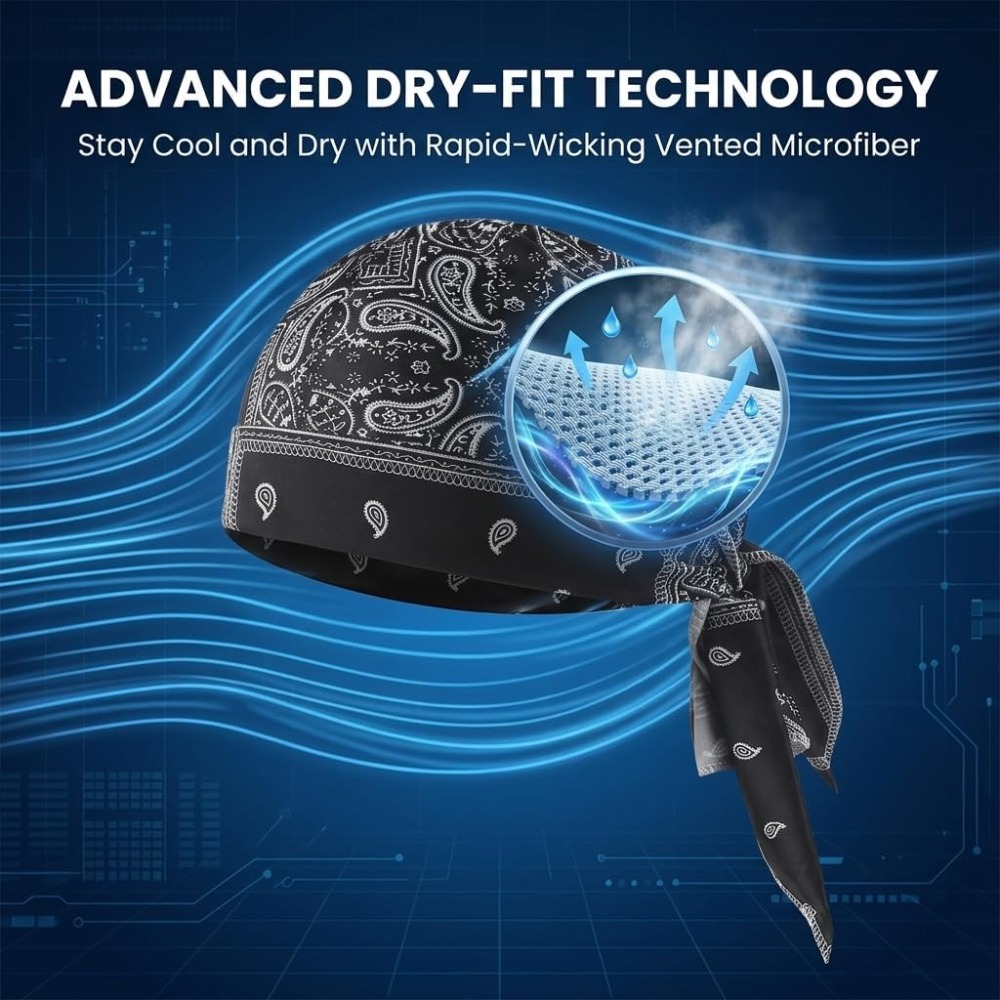 1-5pcs Cooling Skull Cap Helme - Cycling Gear And Accessories ulasan dan harga