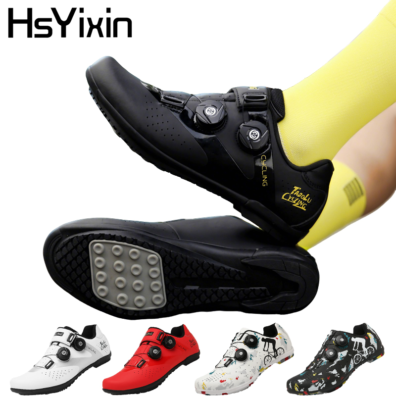 Unisex Bike Shoes Rubber Witho - Mtb Pedals ulasan dan harga