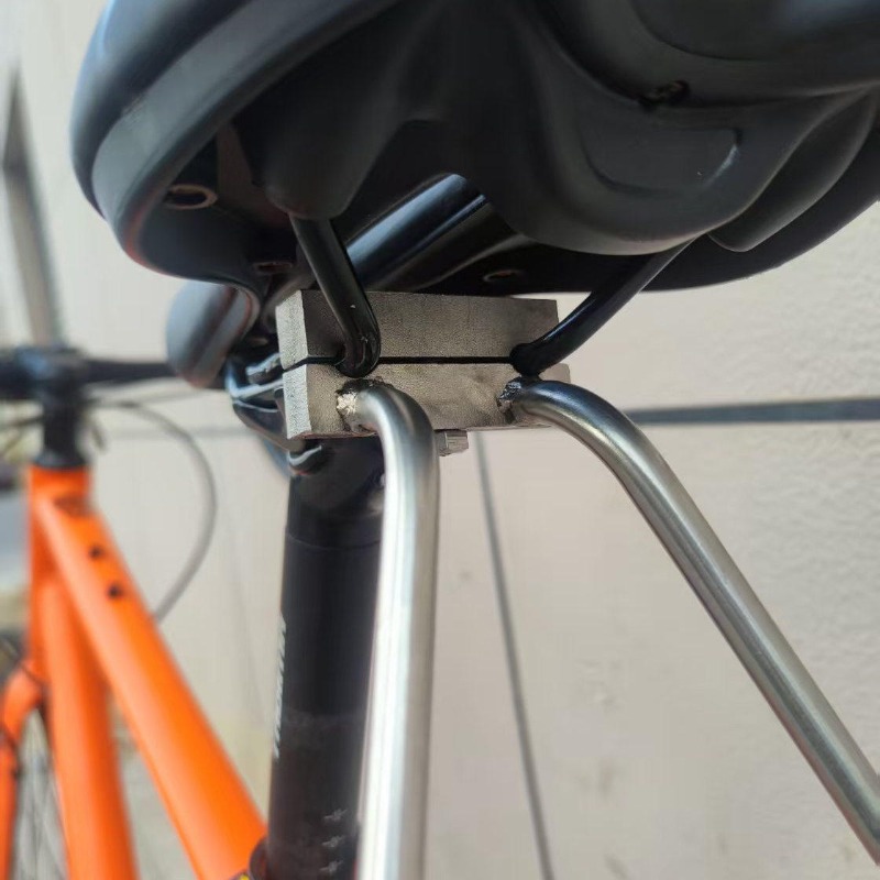 Stainless Steel Bike Rear Rack - Bike Cargo Rack ulasan dan harga