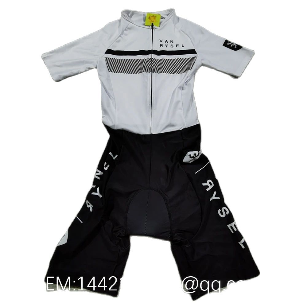 Vanrysel White/black One-piece - Cycling Gear Brands ulasan dan harga