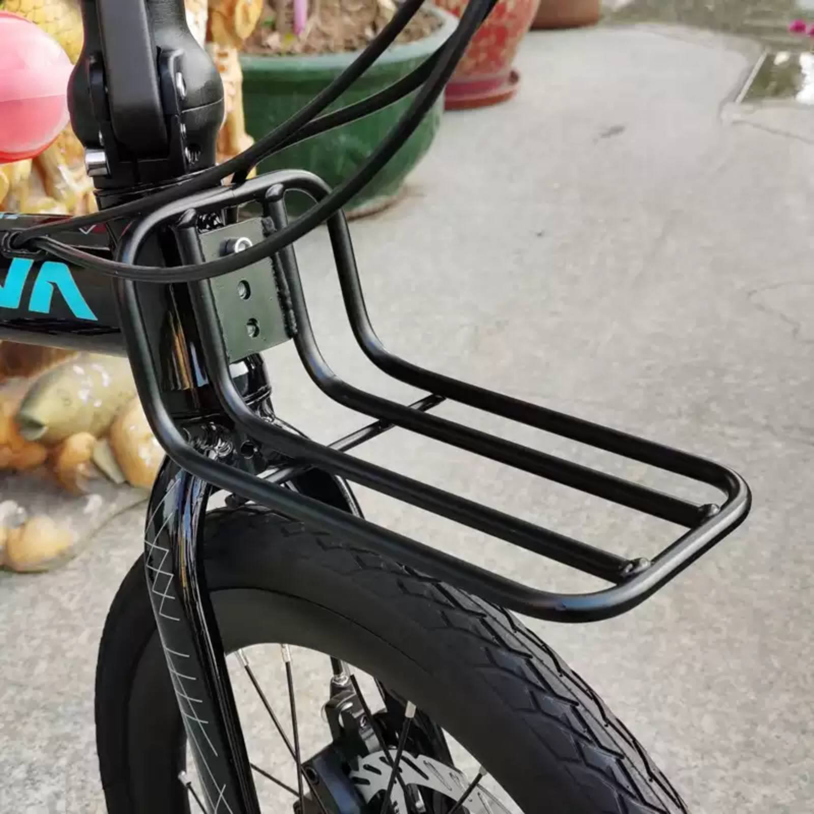 Folding Bike Front Luggage Rac - Bike Cargo Rack ulasan dan harga
