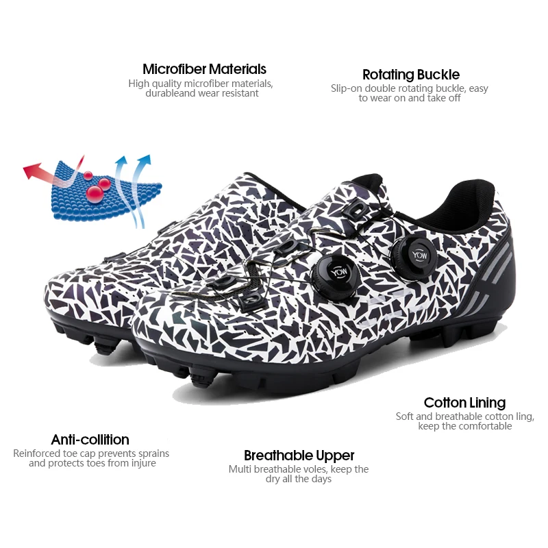 Men MTB Cycling Sneaker Road S - Mtb Pedals ulasan dan harga