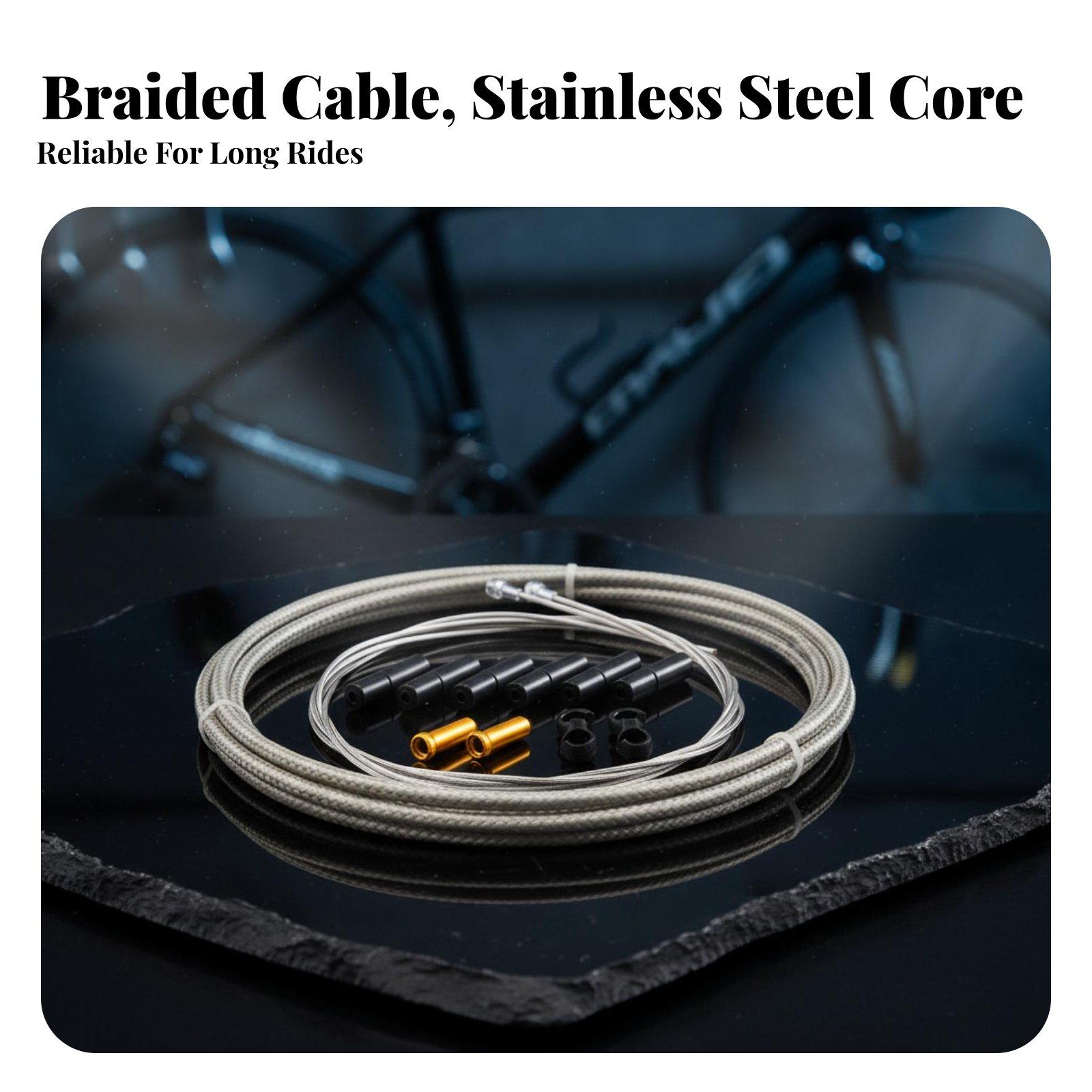 Bicycle Brake Cable Upgrade Ki - Cycling Gear And Accessories ulasan dan harga