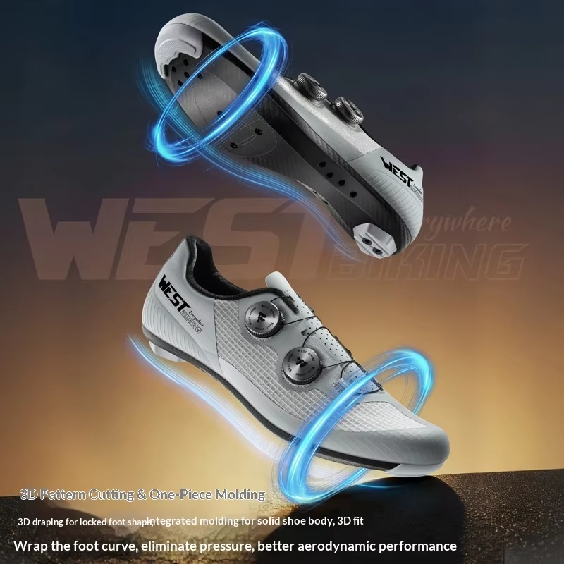 WEST BIKING Road Clipless Cycl - Clipless Mtb Shoes ulasan dan harga